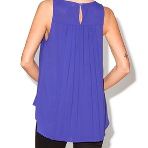Jack by BB Dakota Pleated Back Tank Top